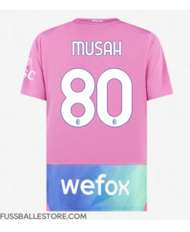 Günstige AC Milan Yunus Musah #80 3rd trikot 2023-24 Kurzarm